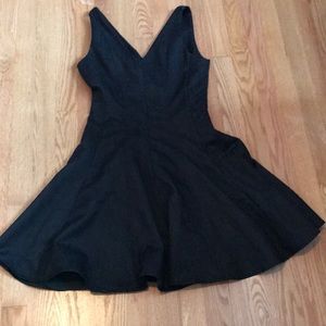 NWT Greylin XS black fit n flair skater dress
